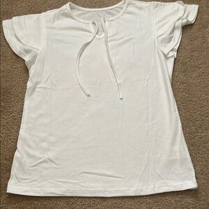 Off white girls short sleeve top